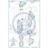 British Admiralty Nautical Chart 1013: Mulaku Atoll to South Maalhosmadulu Atoll